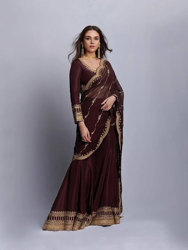 Exceptional Pattu Pure Soft Silk Coffee  Color Saree weeding Saree