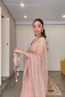 Elegant Almond Color Soft Silk Designer Sarees Collection