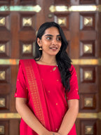 PURE COTTON SUIT SET WITH LINING