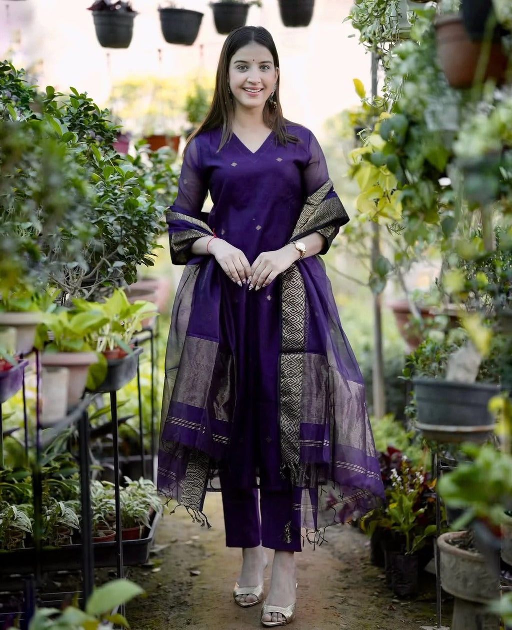 Comfy Cotton Paired With Breathable Cotton Pants