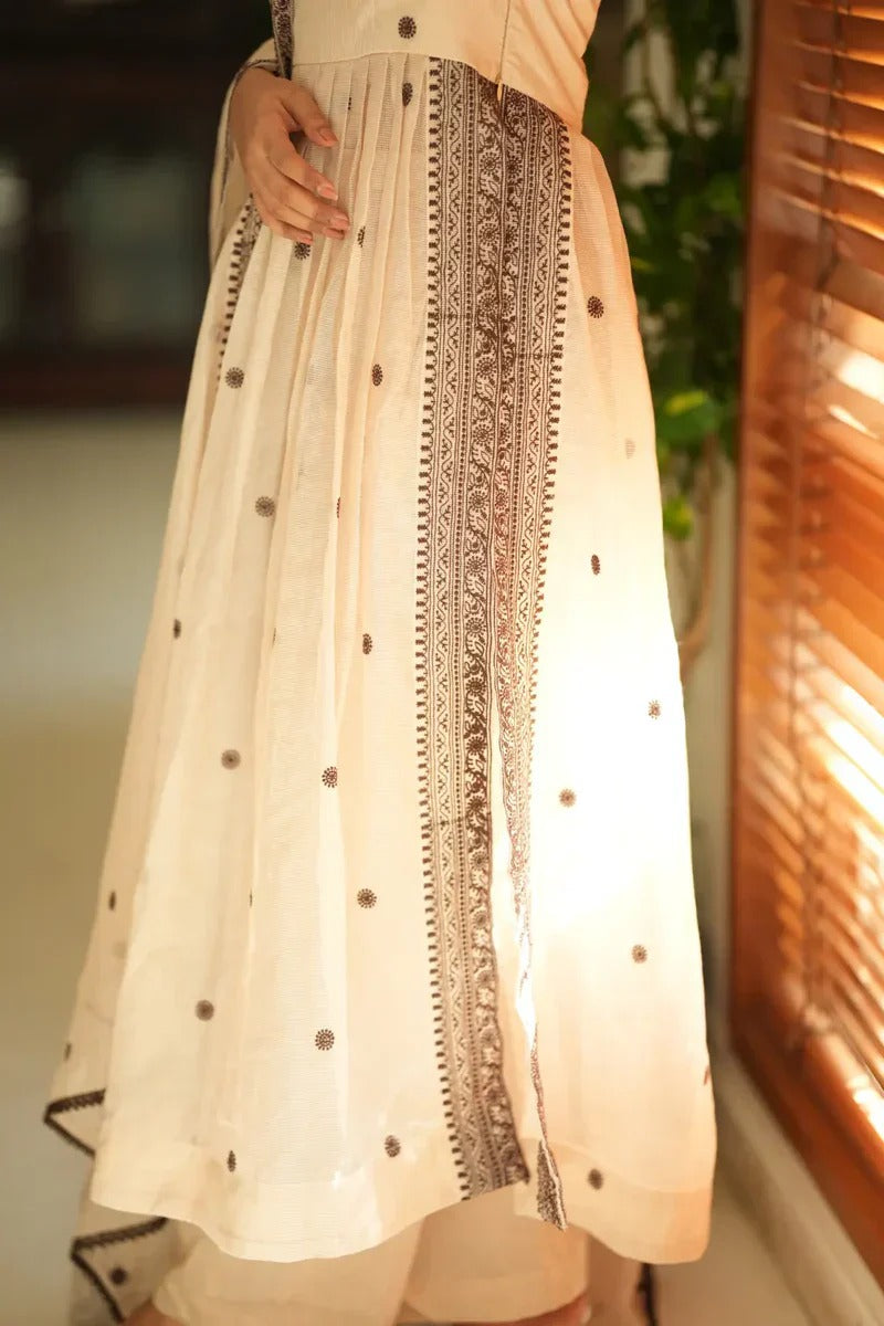 Mahiya Kota Doria Kurta Set