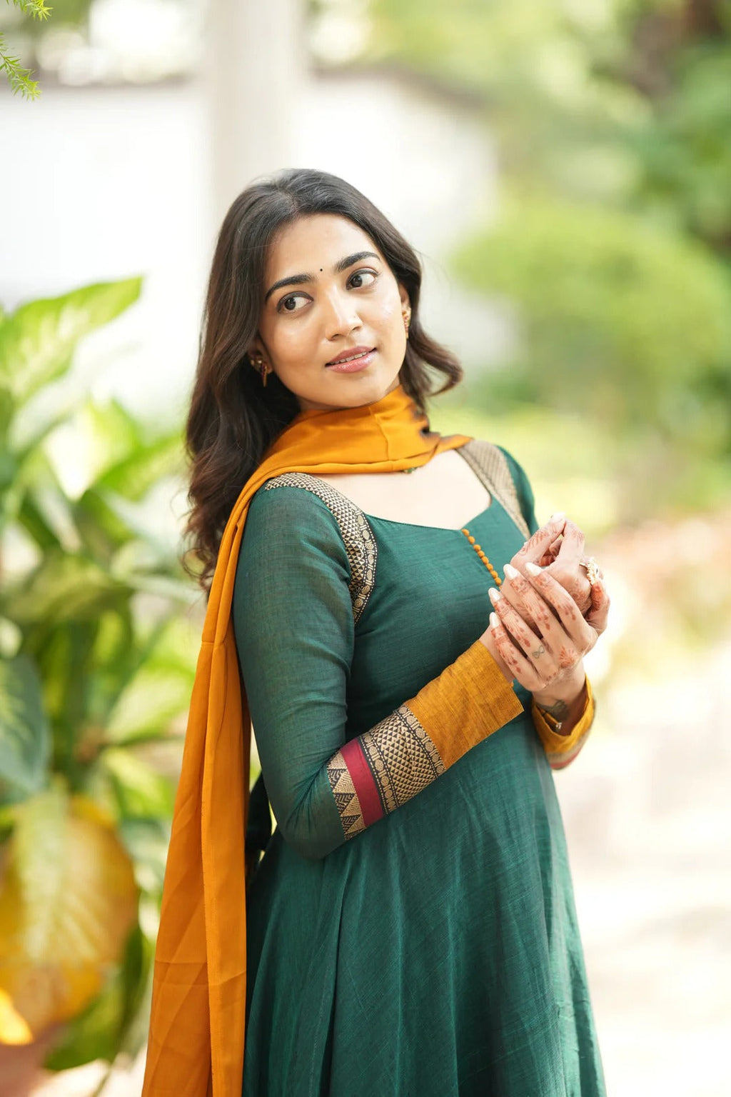 Shrungar Pure Handloom Anarkali