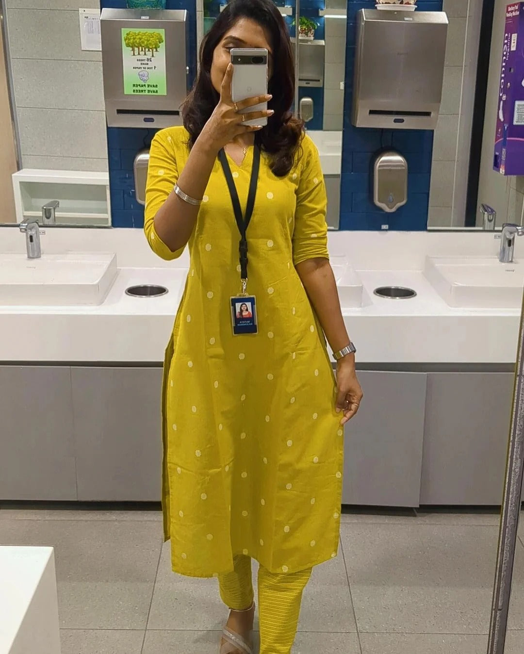 Beautiful Shade Pure Cotton Suit Set