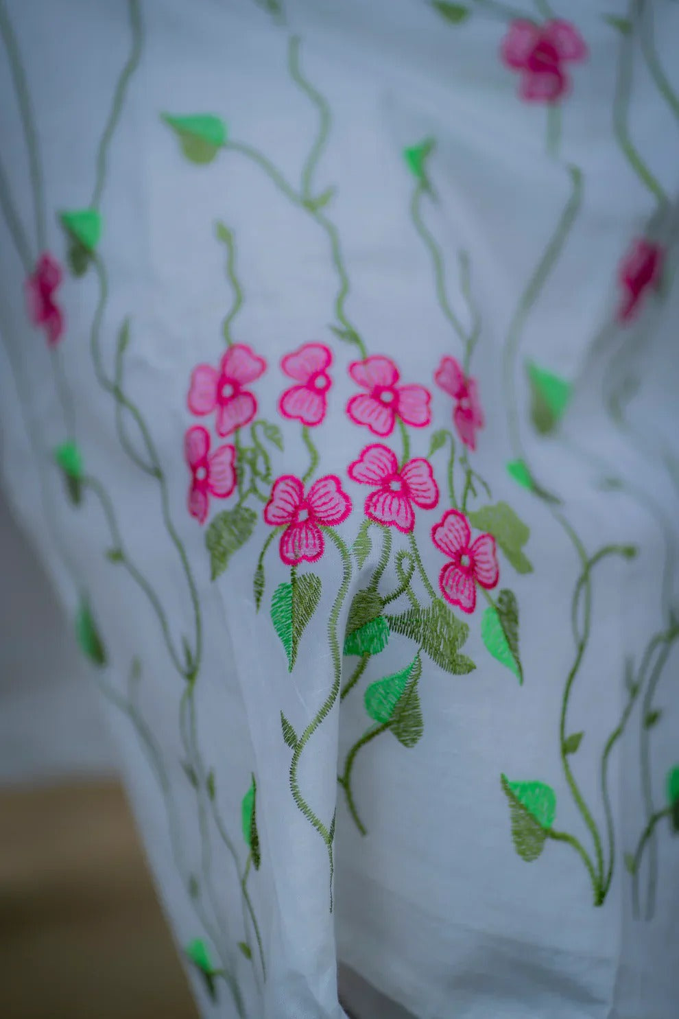 Grace in Every Thread  This white cotton kurta set