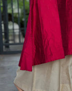 Floral Printed Flex Cotton Crop Top Set