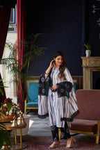 Kota Doria Print Pure Viscose Suit Set