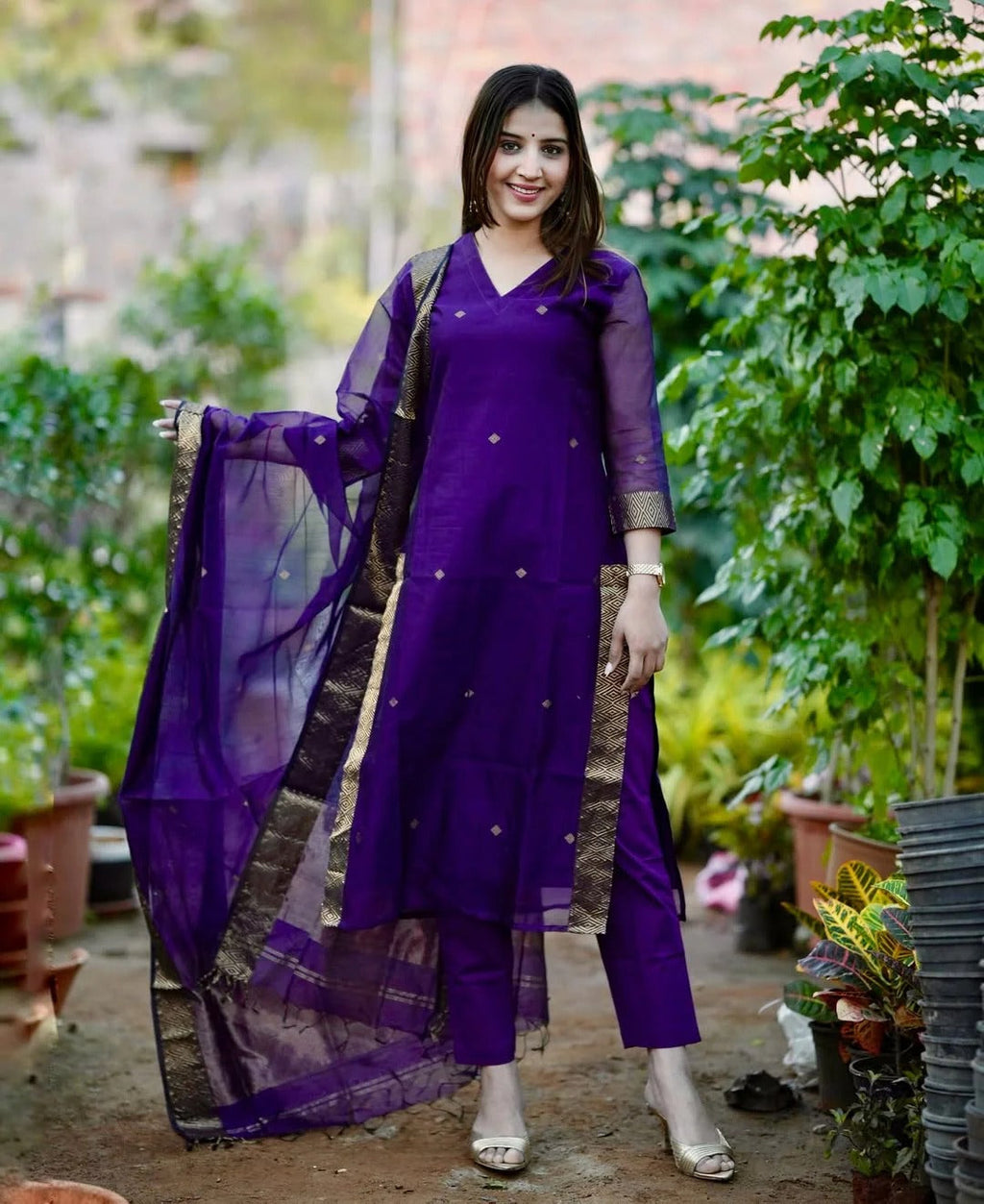 Comfy Cotton Paired With Breathable Cotton Pants