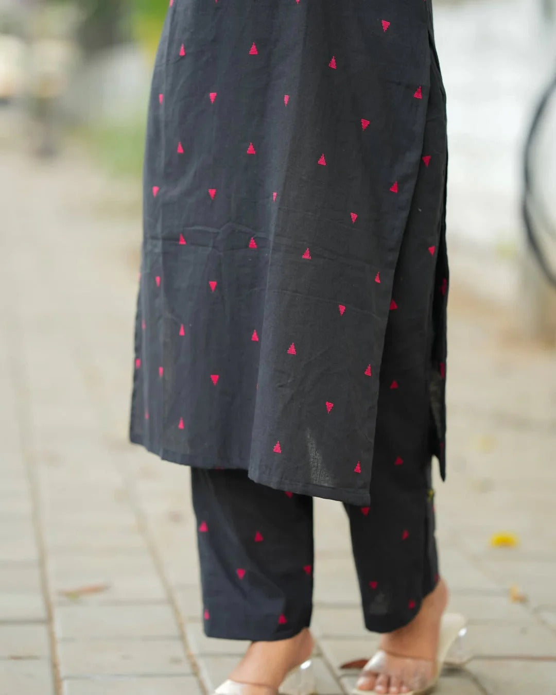 Pure Cotton Ensemble Designed For All-Day Comfort And Style