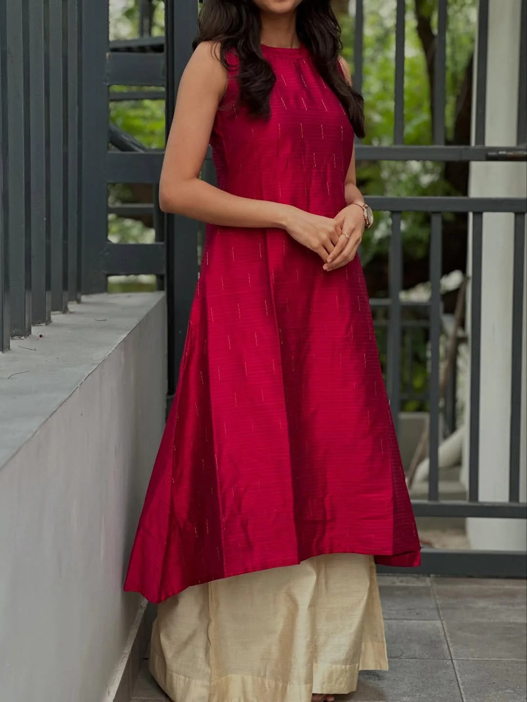 Floral Printed Flex Cotton Crop Top Set