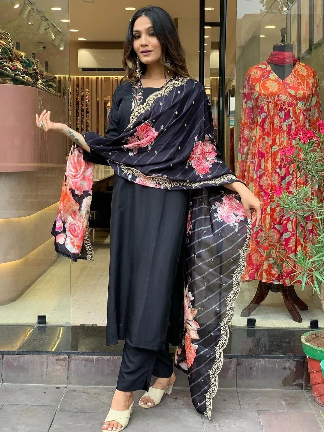 Twilight Blossom Pure Viscose Set