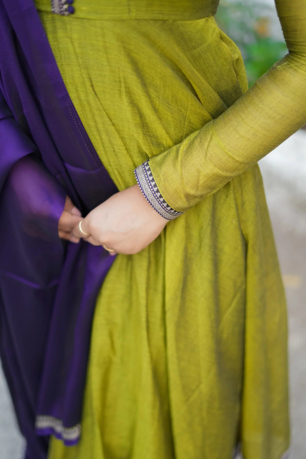 Kanamma Pure Handloom Anarkali