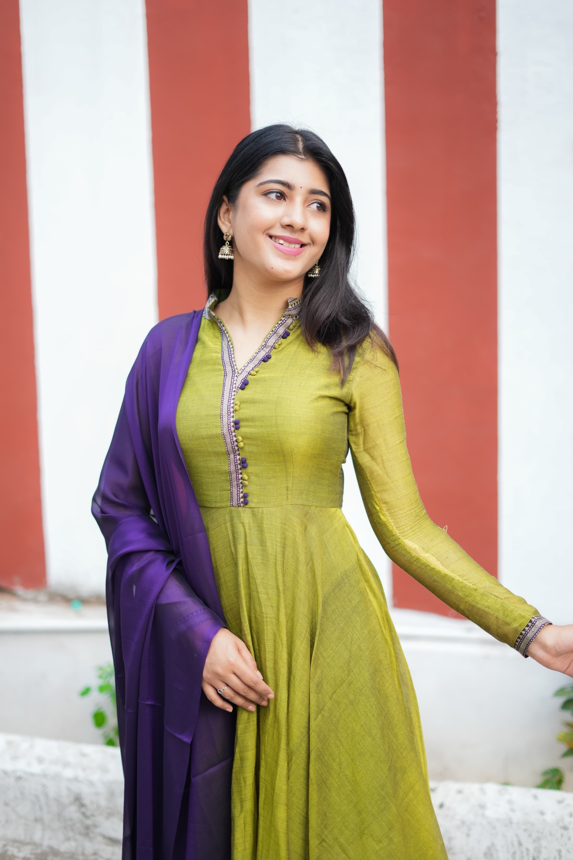 Kanamma Pure Handloom Anarkali