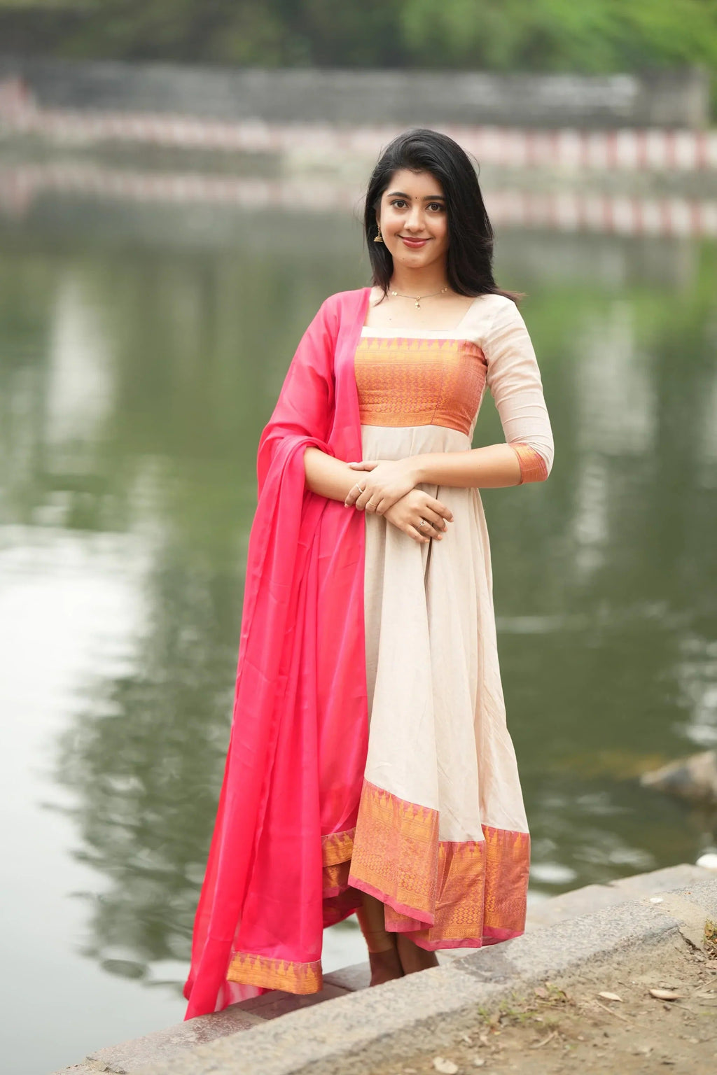 Parvathy Pure cotton Anarkali