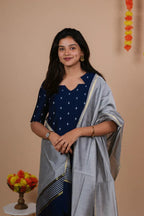Shrungar Kurti & Pant And Dupatta Set