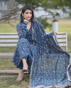 Bluebell Whisper Viscose Suit Set