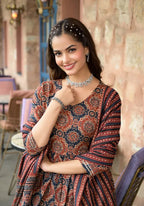Rustwood Anarkali Charm Set