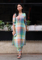 Boho Blocks Top and Pant Set