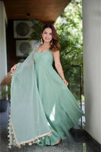 Dolly Mint Green Anarkali