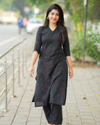 Pure Cotton Ensemble Designed For All-Day Comfort And Style