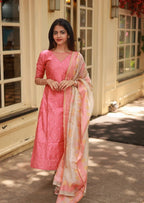 Pastel Poise Top & Dupatta Set