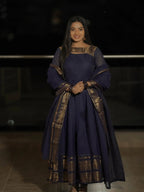 Signature Kanchi Cotton Anarkali & Dupatta