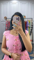 Phool (Mul Chanderi-Pink)