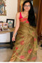 Light Coffee Color Digital Hand Printed Saree SY 5190