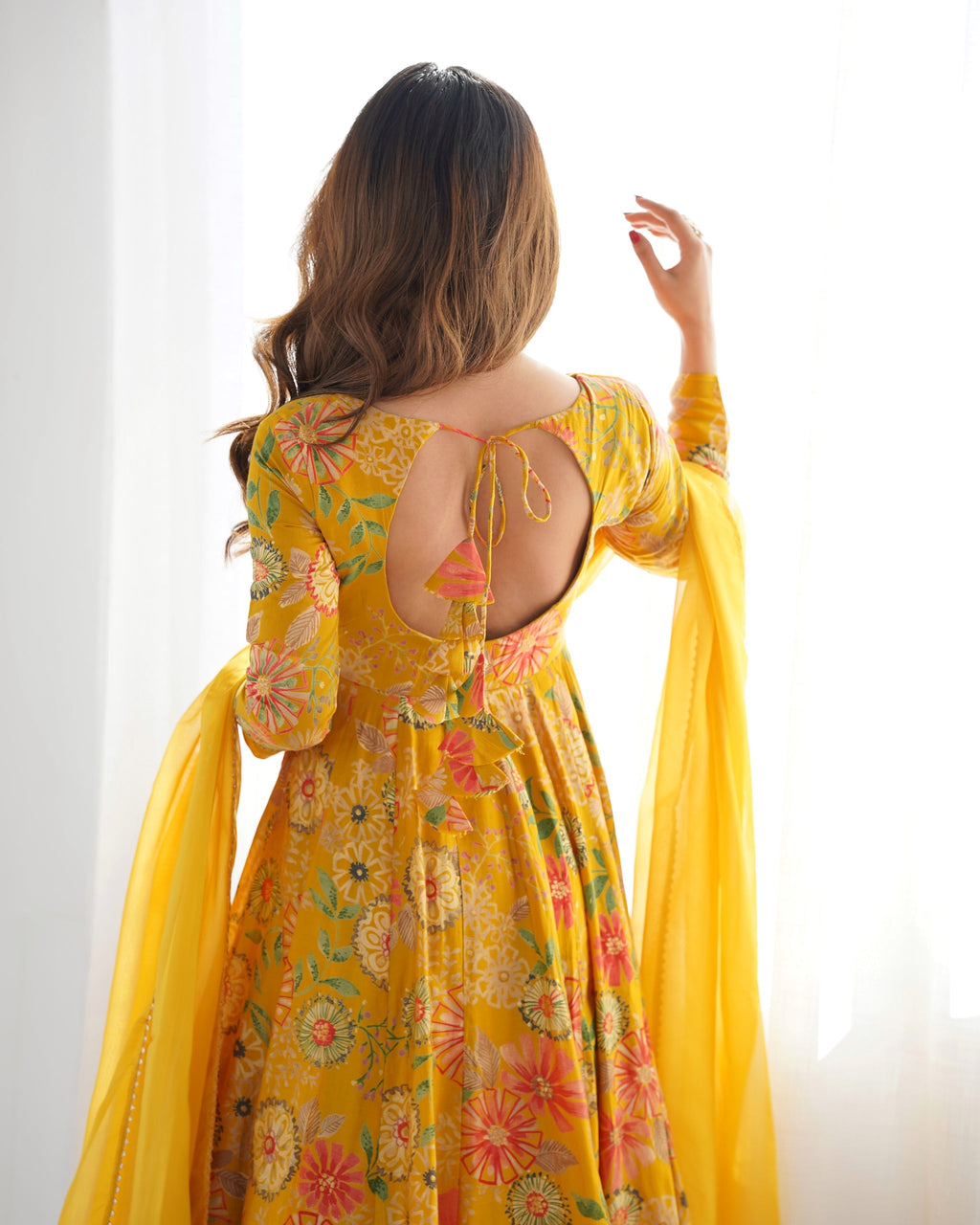 Beautiful Yellow Color Sarara Suits Dress For Girls