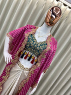 Jardoshi Work multi color Indo Western Designs