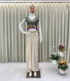 Jardoshi Work multi color Indo Western Designs