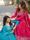 Party Wear Three Piece Pink Salwar Kameez