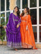 Purple Color Occasional Wear Embroidery Salwar Online