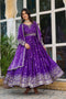 Purple Color Occasional Wear Embroidery Salwar Online