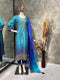 Sky Blue Festival Wear Salwar Kameez For Women