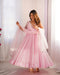 Attractive light Pink Color Anarkali Gown In Low Rate
